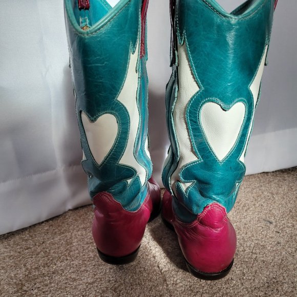 Vintage Zodiac Western Boots - Picture 4 of 9